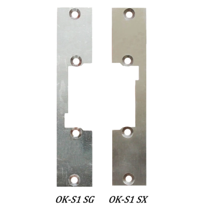 Планка запорная короткая плоская BIRA OK-S1 SG KL