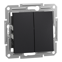 Переключатель двухклавишный Schneider Electric Asfora EPH0600171