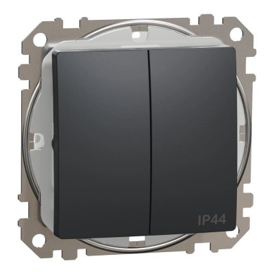 Двухклавишный выключатель Schneider Electric Sedna Design & Elements SDD214105