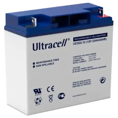 Аккумуляторная батарея Ultracell UCG20-12 GEL 12V 20 Ah