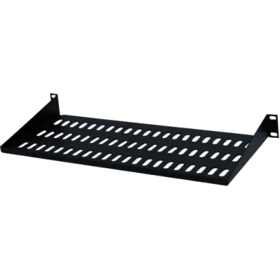 Полка консольная для шкафа Hypernet CS-200-1U-BLACK 200мм 1U