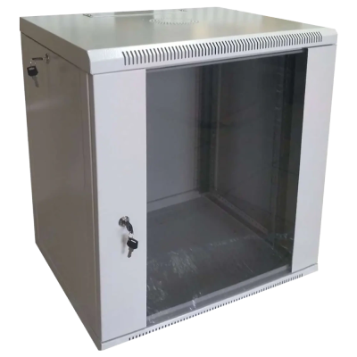 Шкаф коммутационный настенный 12U 600x600 разборный серый Hypernet WMNC66-12U-FLAT-AC