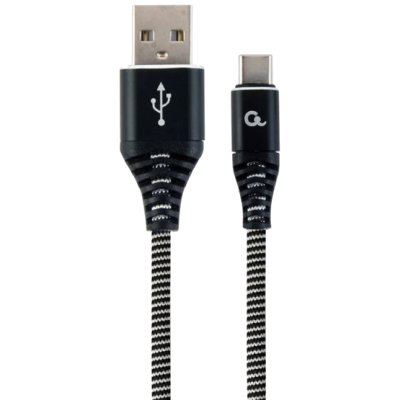 Кабель Cablexpert CC-USB2B-AMCM-1M-BW USB A - USB C 1м
