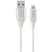 Кабель Cablexpert CC-USB2B-AMLM-2M-BW2 USB 2.0/Lightning 2м