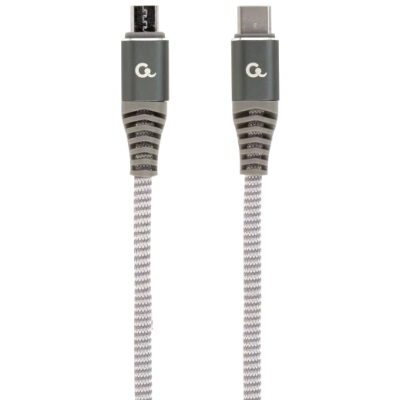 Кабель Cablexpert CC-USB2B-CMMBM-1.5M USB C - USB micro B 1.5 м