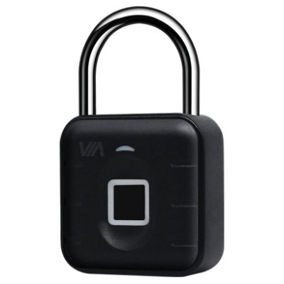 Замок навесной Via Security VL-1F/TB со считывателем отпечатка пальца