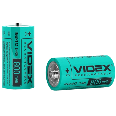 Аккумулятор Videx Li-Ion 16340 800mAh