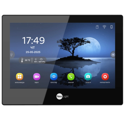Видеодомофон Neolight ALPHA Hybrid black