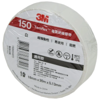 Изолента белая 3М Temflex 150 Изолента белая 3М Temflex 150