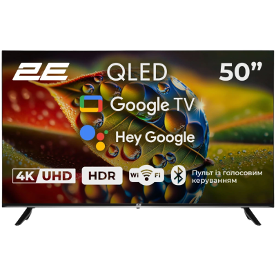 Телевизор 2E 50A77Q 50" дюймов 3840x2160 QLED Google TV