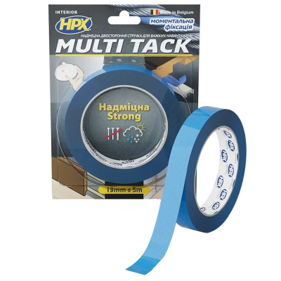 Лента двухсторонняя HPX MTT1905 MULTI TACK 19мм х 5м