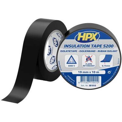 Лента ПВХ изоляционная HPX IB1910 HPX5200 19мм х 10м