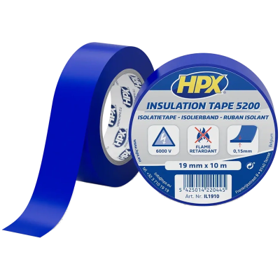 Лента ПВХ изоляционная HPX IL1910 HPX5200 19мм х 10м