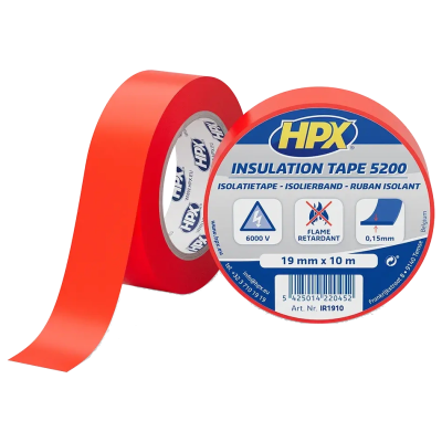 Лента ПВХ изоляционная HPX IR1910 HPX5200 19мм х 10м
