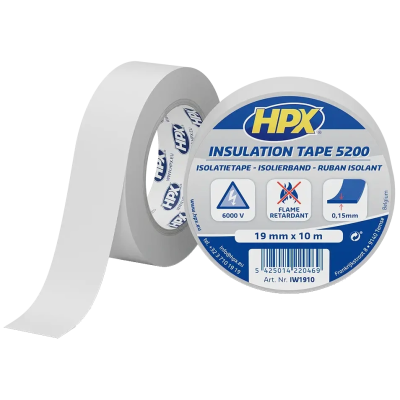 Лента ПВХ изоляционная HPX IW1910 HPX5200 19мм х 10м
