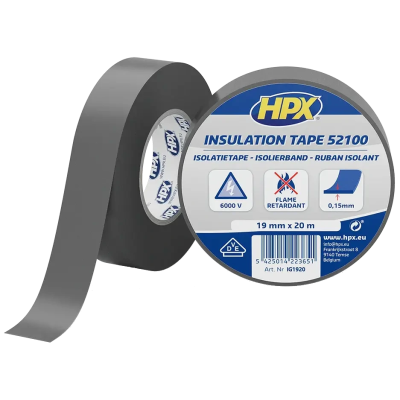 Лента ПВХ изоляционная HPX IG1920 HPX52100 19мм х 20м