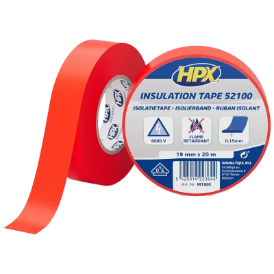 Лента ПВХ изоляционная HPX IR1920 HPX52100 19мм х 20м