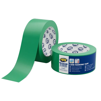 Лента самоклеящаяся для маркировки пола HPX LG5033 Lane Marking Tape 50мм x 33м