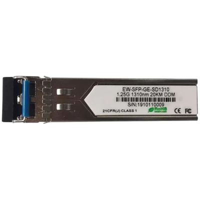Модуль SFP Ewind EW-SFP-GE-SD1310 155M, Single-mode Dual Fiber, 1310nm, 20km, LC connector