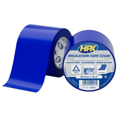 Лента ПВХ изоляционная HPX LI5010 52400 50мм x 10м