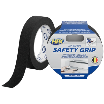 Лента самоклеющаяся против скольжения HPX SB2505 SAFETY GRIP 25мм x 5м