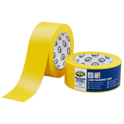 Лента самоклеящаяся для маркировки пола HPX LY5033 Lane Marking Tape 50мм x 33м