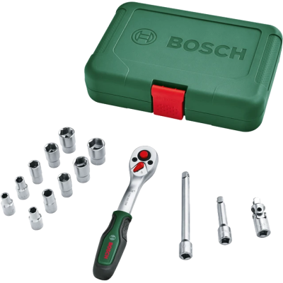 Набор торцевых головок Bosch (1600A02BY0) 1/4" 14 шт