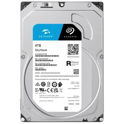 Жесткий диск внутренний SEAGATE SkyHawk ST4000VX016 4Тб