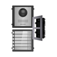 Комплект модулей Hikvision DS-KD8003-IME1NS + DS-KD-ACF2/Plastic + DS-KD-KK/S