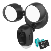 Комплект камера Ezviz LC1C black + карта памяти CS-CMT-CARDT32G-D