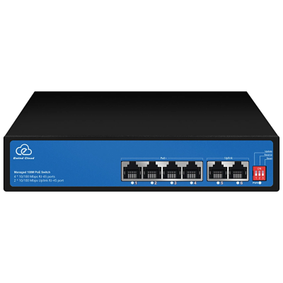 Коммутатор 4 порта неуправляемый Ewind EW-ES2006CF-AP PoE