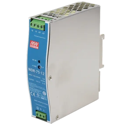 Блок питания Mean Well NDR-75-12 12В 6.3А