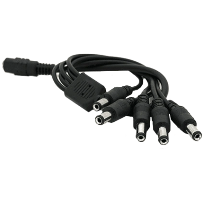 Делитель питания DC-F=>5xDC-M (D 5,5x2,5мм) 40см
