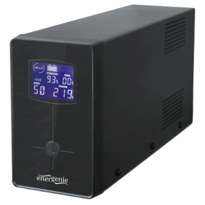 Источник бесперебойного питания EnerGenie EG-UPS-032 850ВA аппроксимированная синусоида