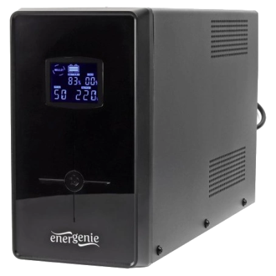 Источник бесперебойного питания EnerGenie EG-UPS-035 2000ВA аппроксимированная синусоида