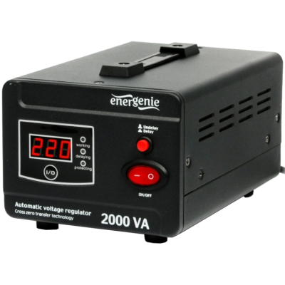 Автоматический регулятор EnerGenie EG-AVR-D2000-01 2000ВА