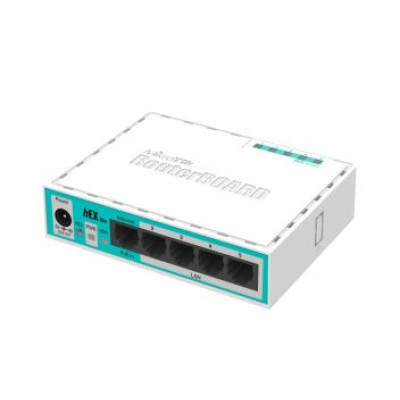 Маршрутизатор MikroTik hEX lite (RB750r2) 5-портовый