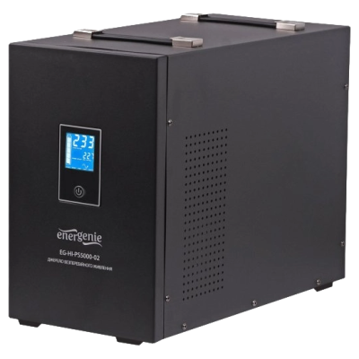 Источник бесперебойного питания под аккумулятор EnerGenie EG-HI-P5000-02 5000ВА чистая синусоида