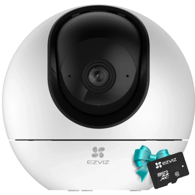 Комплект камера Ezviz H6 + карта памяти CS-CMT-CARDT32G-D