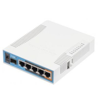 Точка доступа MikroTik hAP ac (RB962UiGS-5HacT2HnT)