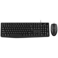 Комплект (клавиатура + мышь) Genius KM-170 Black Ukr (31330006409) Комплект (клавиатура + мышь) Genius KM-170 Black Ukr (31330006409)
