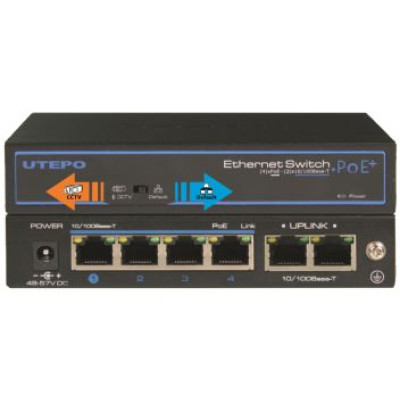 4-портовый POE коммутатор UTP3-SW04-TP60
