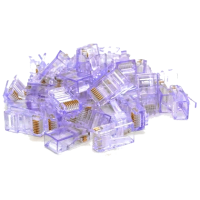 Коннектор Merlion RJ-45 8P8C UTP Cat-5 (100 шт/уп.) Q100 Violet