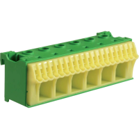 PE-клемма 6x16мм2+20x4мм2 ширина 105мм Hager QiuckConnect