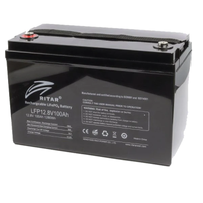 Аккумуляторная батарея с bluetooth Ritar LFP12.8V100AH