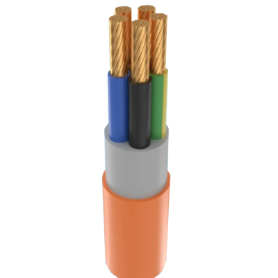 Кабель Мега-Кабель HXH-FE180/Е90-O 5х2,5 RE-0.6/1 kV(бухта 100 м)(NKK)