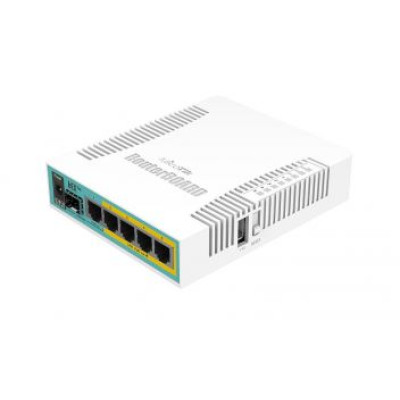 Маршрутизатор MikroTik hEX PoE (RB960PGS) 5-портовый PoE