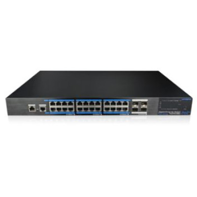 24-портовый управляемый POE коммутатор UTP7524GE-POE-4GF