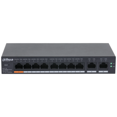 Коммутатор 10 портов управляемый Dahua DH-CS4010-8ET-60 PoE Коммутатор 10 портов управляемый Dahua DH-CS4010-8ET-60 PoE