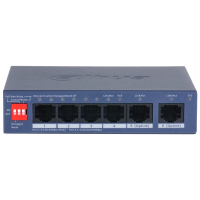Комутатор 6 портів керований Dahua DH-CS4006-4ET2GT-36 PoE